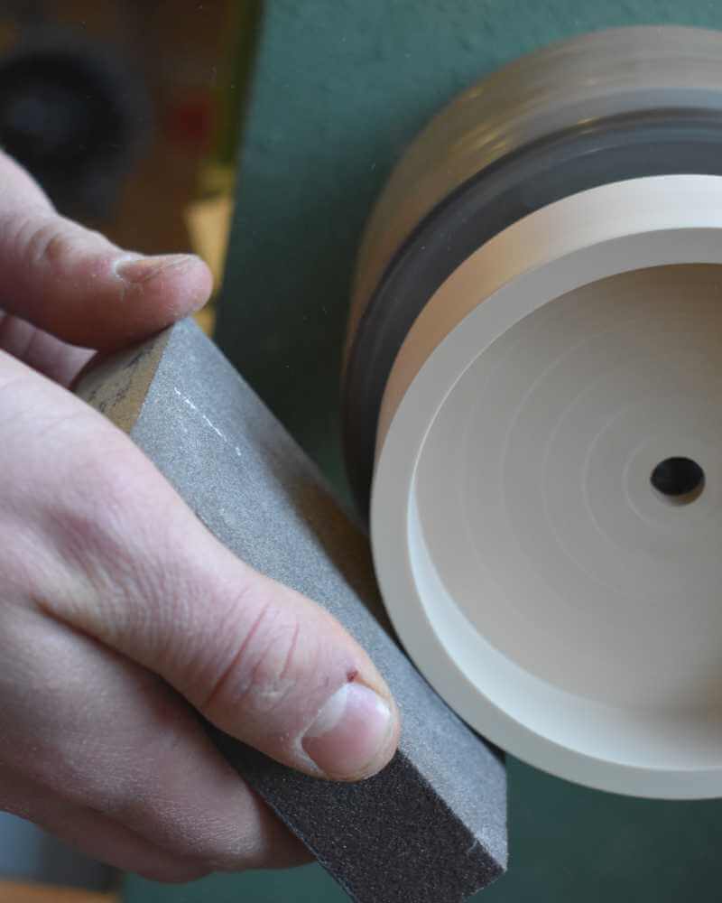 ALMUT Holzleuchten handmade von Hand gemacht