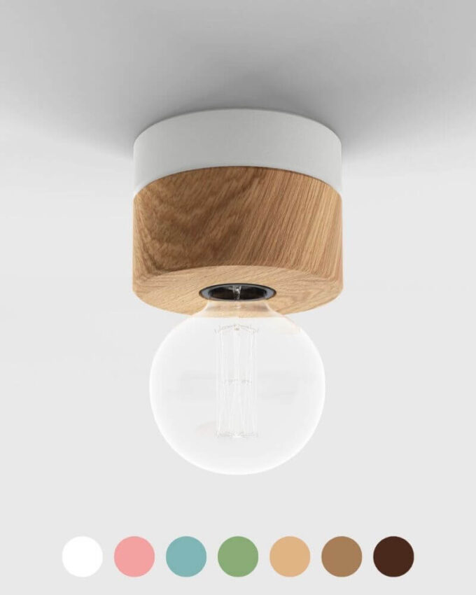 Deckenleuchte Eiche Holzlampe ALMUT