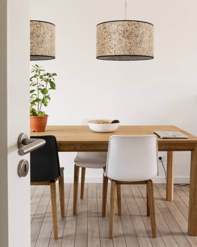 Haengelampe aus Heu 0000 ALMUT 48cm DM