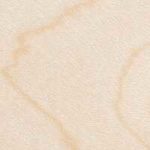 Tischlampe aus Holz Eiche geschwungen 1411 ALMUT - Ahorn