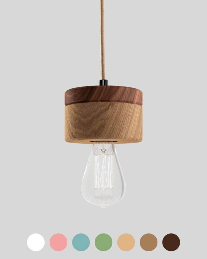 Pendelleuchte Eichenholz ALMUT von Wildheim