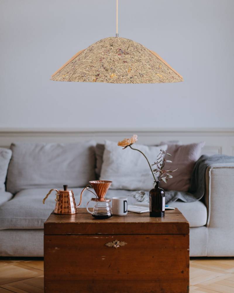 Pendelleuchte Holz Almheu ALMUT 1411 konisch