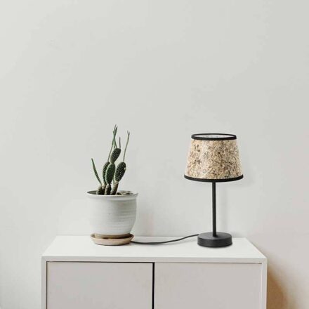 Tischleuchte 0000 Heu konisch Lampenfuss Metall Naturlampe von ALMUT von Wildheim Tischleuchte 0000 Heu konisch Lampenfuss Metall Naturlampe von ALMUT von Wildheim