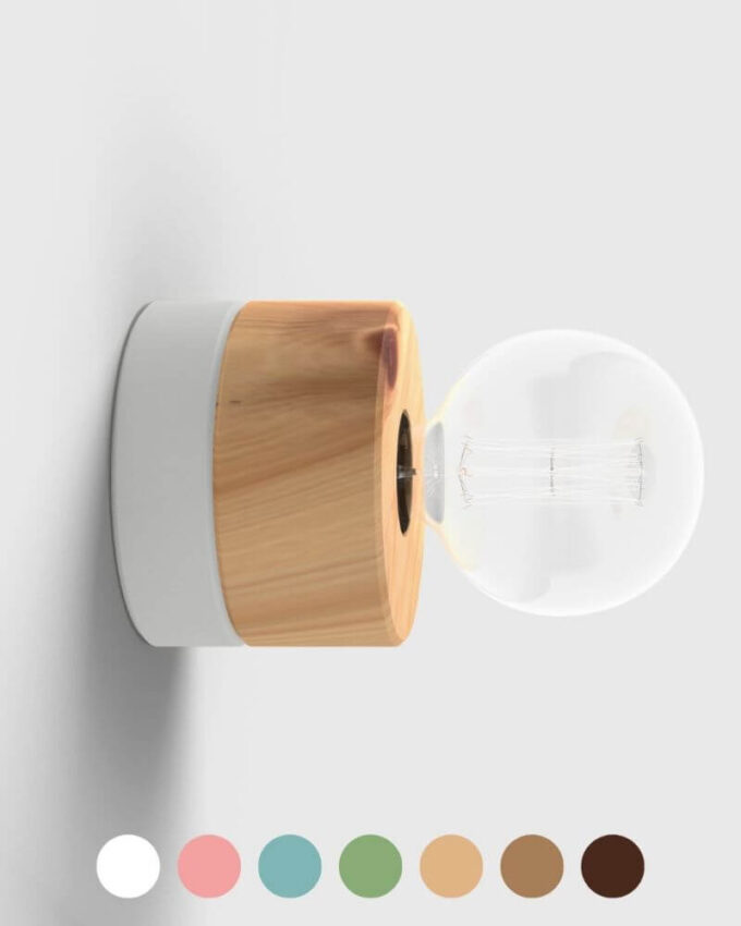 Wandleuchte Zirbe Zirbenlampe ALMUT