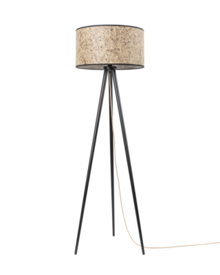 0000 Stehleuchte Heu zylindrisch Dreibein Holz 48,5cm DM 0000 Stehleuchte Heu zylindrisch Dreibein Holz 48,5cm DM