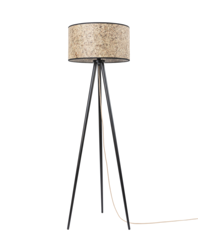 0000 Stehleuchte Heu zylindrisch Dreibein Holz 48,5cm DM 0000 Stehleuchte Heu zylindrisch Dreibein Holz 48,5cm DM