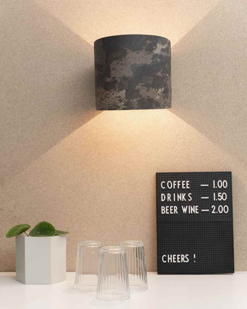 Wandleuchte aus Stein Wohnsituation 1411 ALMUT von Wildheim