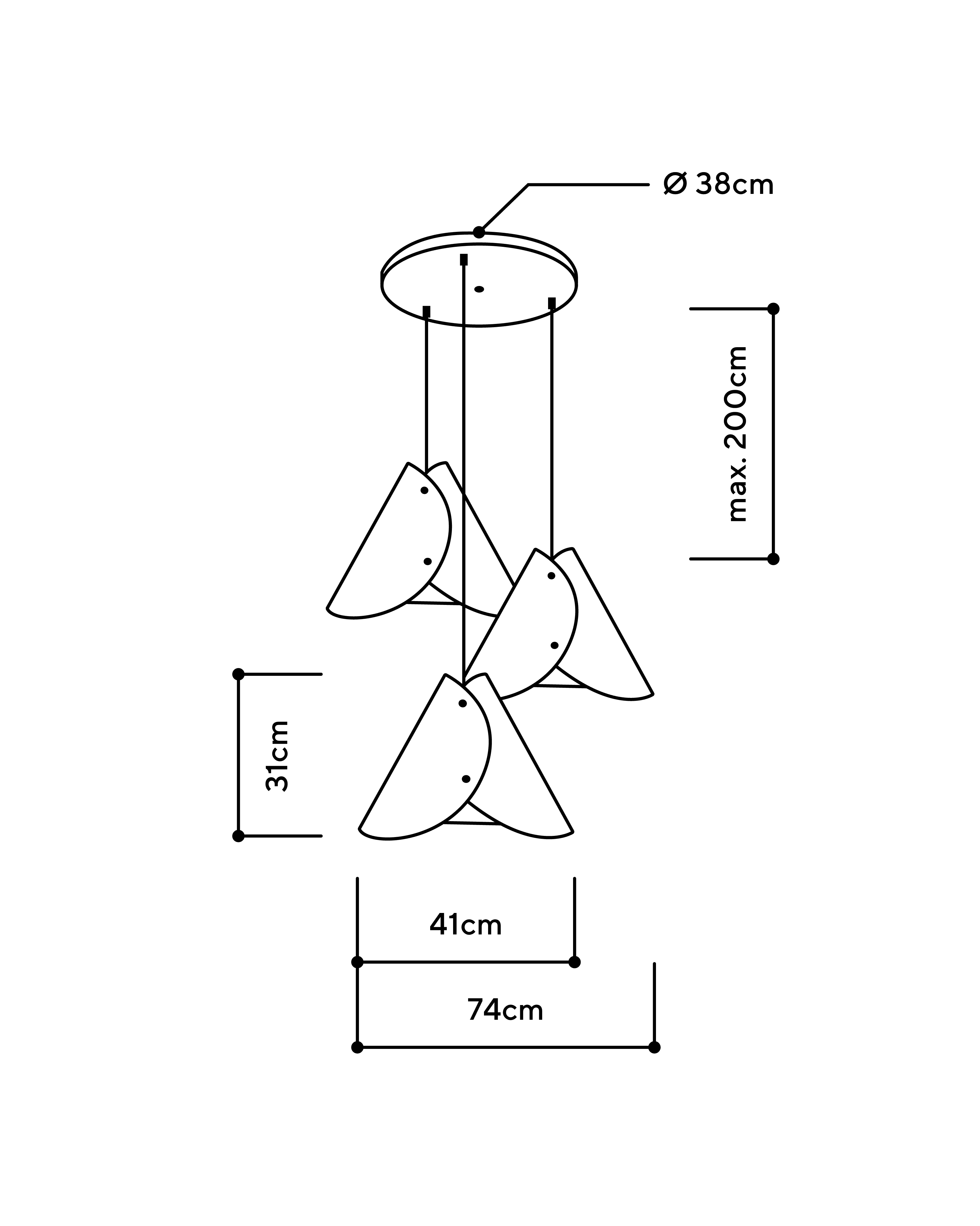 ALMUT von Wildheim Picto 0314 Lampenschirm Merino1