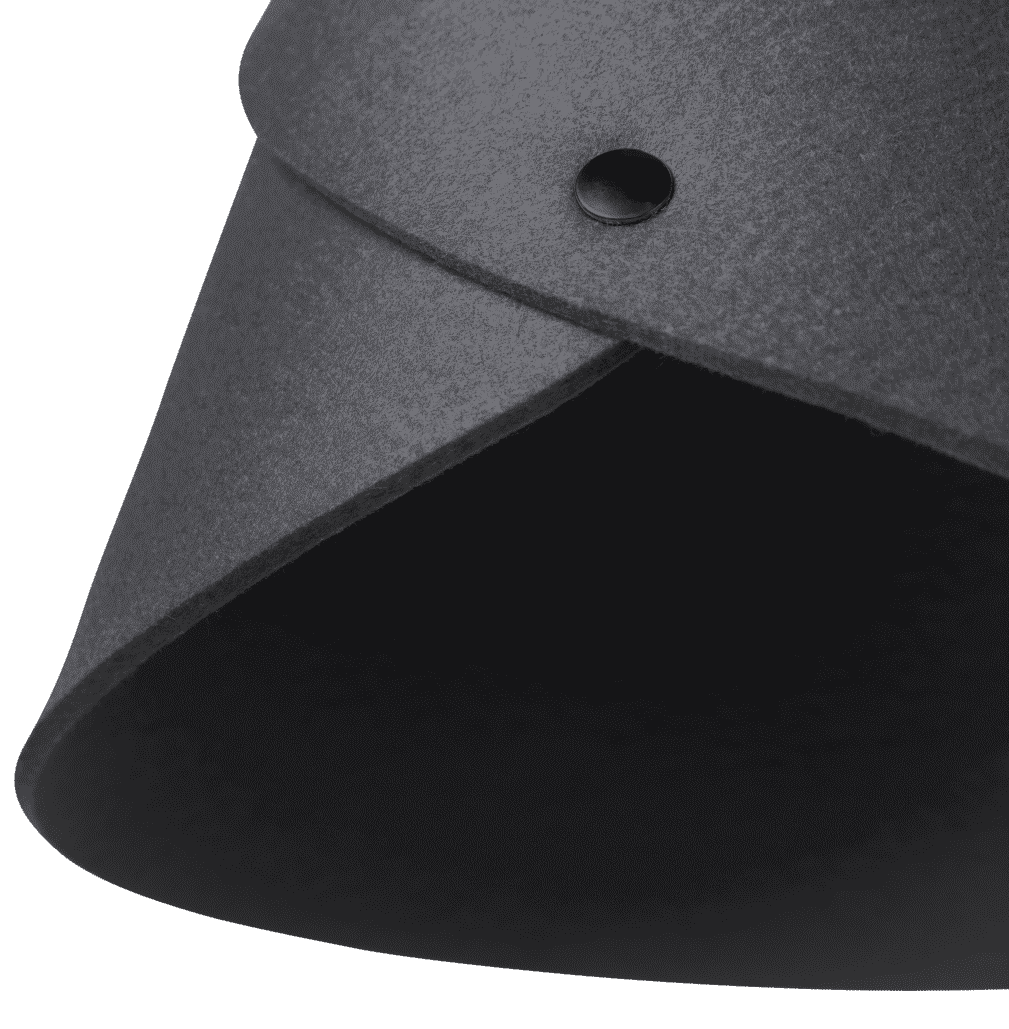 Pendelleuchte Filzlampenschirm geschwungen 0314 ALMUT