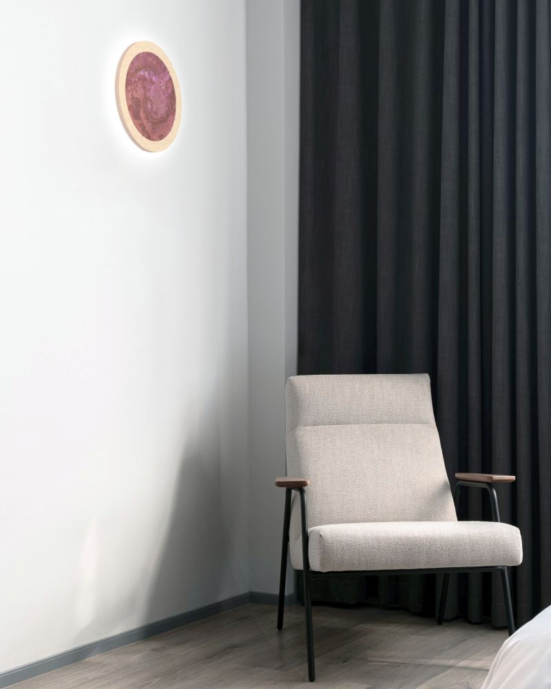 LED Wandleuchte aus Stein – Bild 9