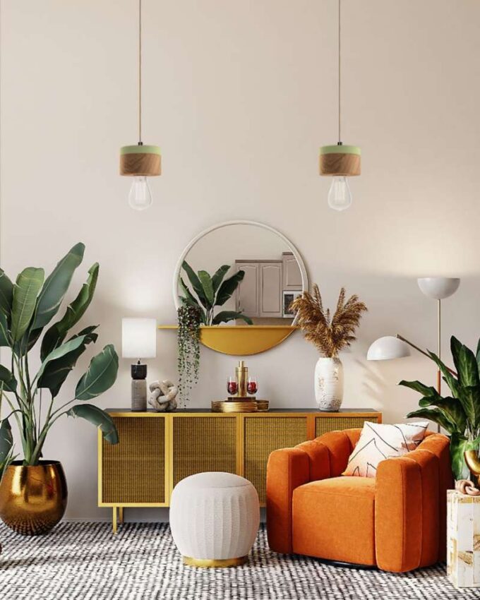 Eichen Pendelleuchten 0239 ALMUT