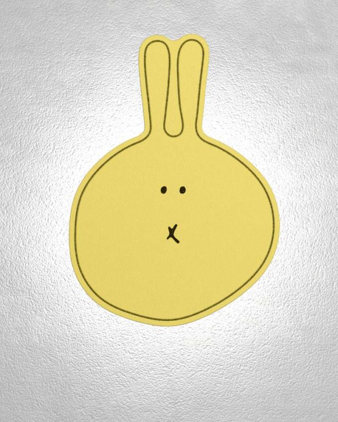 1505_Kinderzimmerlampe_Hase_gelb_ALMUT