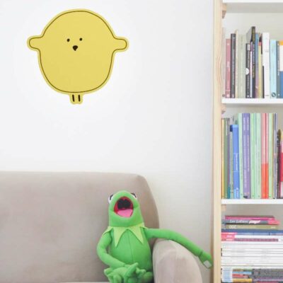 1505_Kinderzimmerlampe_Kueken_ALMUT_gelb Kinderzimmer Wandleuchte 1505_Kinderzimmerlampe_Kueken_ALMUT_gelb