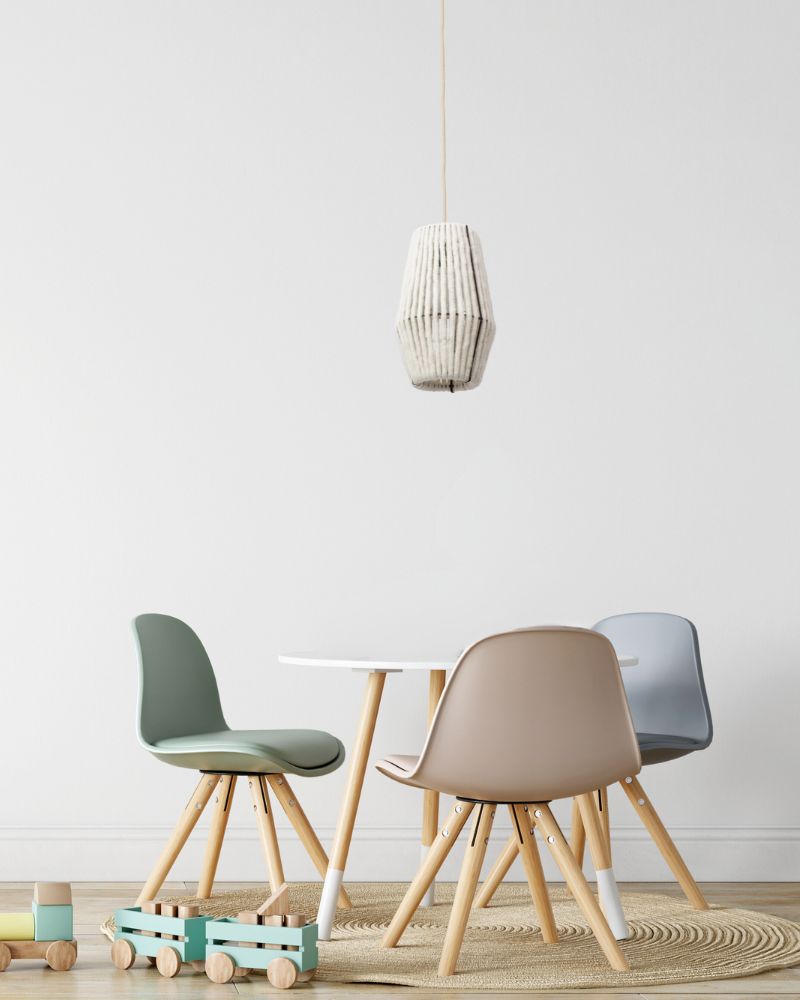 Lampen aus Wolle ALMUT_6020_Haengeleuchte_Wolle_Konus_gross_Wohnung