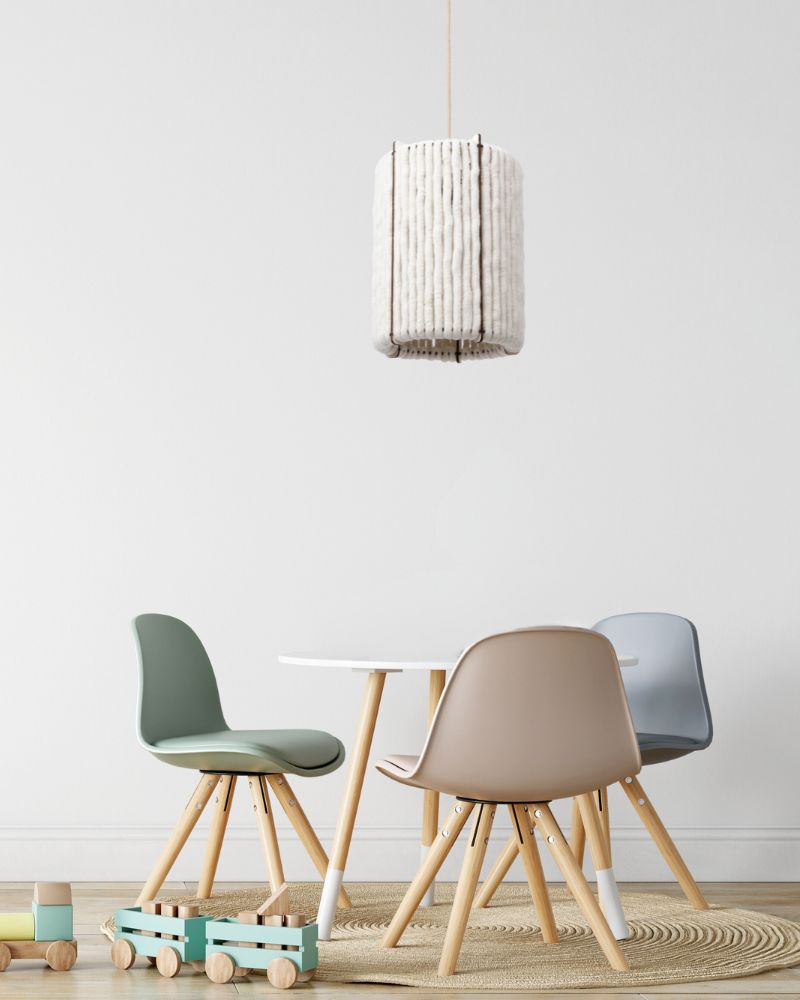 Lampen aus Wolle ALMUT_6020_Haengeleuchte_Wolle_Zylinder_gross_Wohnung