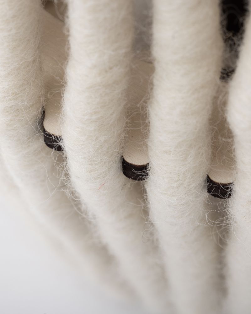 Lampen aus Wolle ALMUT_6020_Lampenschirm_Wolle_Konus