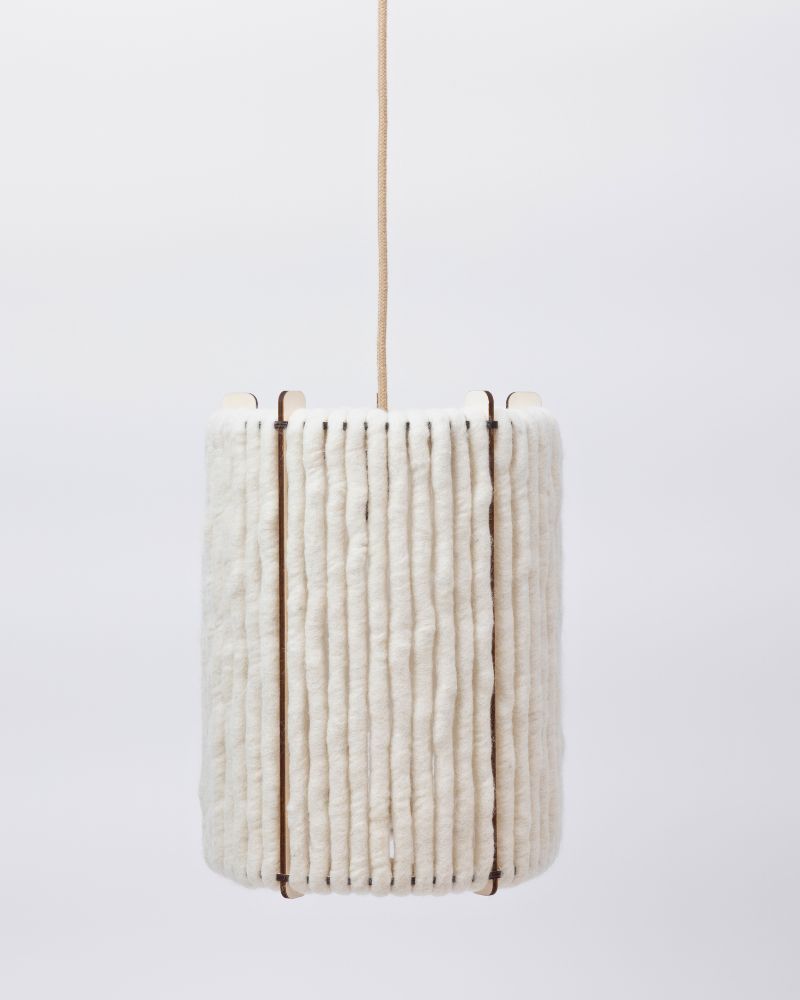 Lampen aus Wolle ALMUT_6020_Pendelleuchte_Wolle_Zylinder_gross