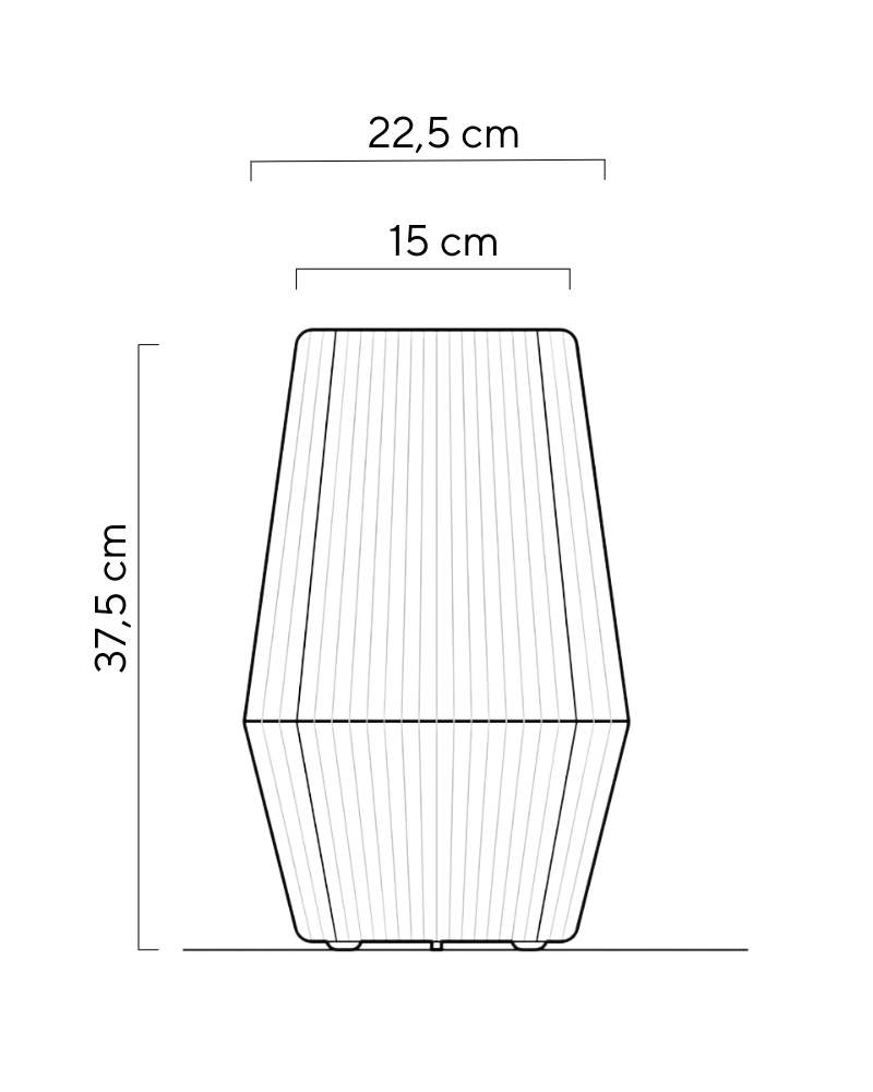 Lampen aus Wolle ALMUT_6020_Tischleuchte_Wolle_Konus_gross_Picto